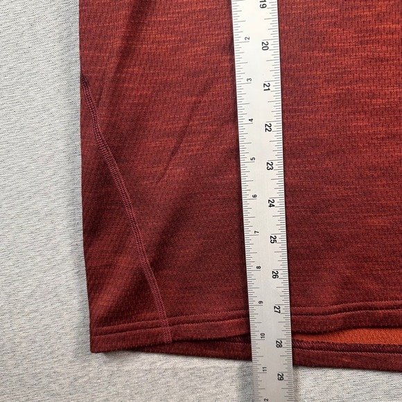 REI Co-op 1/4 Zip Pullover Fleece Mens XL Red Long Sleeve Outdoors Lightweight - Picture 4 of 9